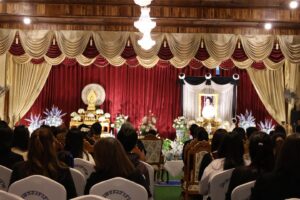 พิธีบำเพ็ญกุศลถวายเป็นพระราชกุศล สมเด็จพระนางเจ้าสิริกิติ์ฯ ที่สถาบันวิจัยและพัฒนา สวพ. มร.เพชรบูรณ์