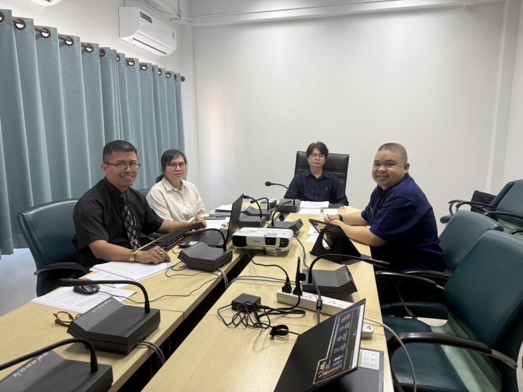 การประชุมคณะกรรมการบริหารสถาบันวิจัยและพัฒนา ครั้งที่ 1/2569 ในห้องประชุม สวพ. มร.เพชรบูรณ์